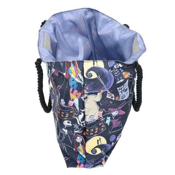 New Disney Women's Jack Skellington Tote Bag Nightmare Before Christmas - Picture 7 of 10